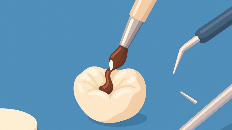 La fabrication d'une couronne en céramique à Paris